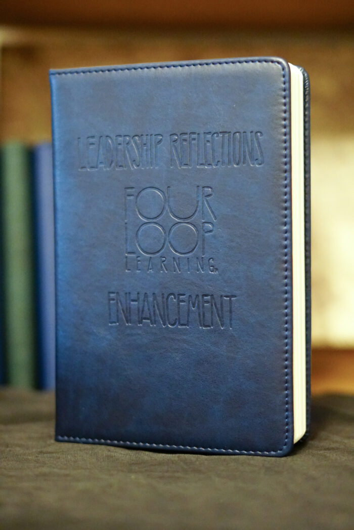 The blue colored Enhancement Journal